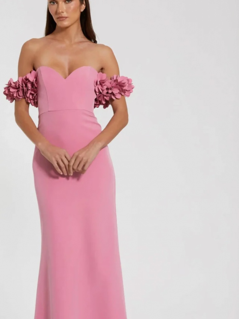 Leena for Mac Duggal 56131 in Rose size 4